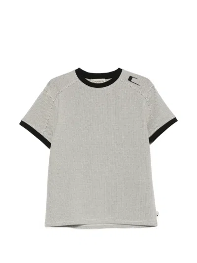 Carrer Hayes Check-pattern T-shirt In White