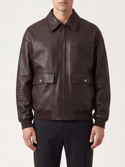 Carrer Jacket Men Color Brown In Blue