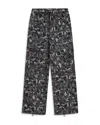 Carrer Green Vila Light Ripstop Lounge Pants In Camo