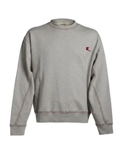 Carrer Man Sweatshirt Light Grey Size S Cotton