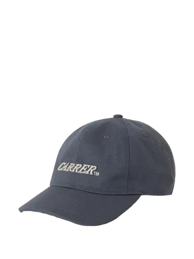 Carrer Mica Embroidered Cap In Gray