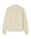 Carrer Milo Mock Neck Sweater In Neutral