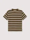 Carrer Minimalist Painter's T-shirt In Brown