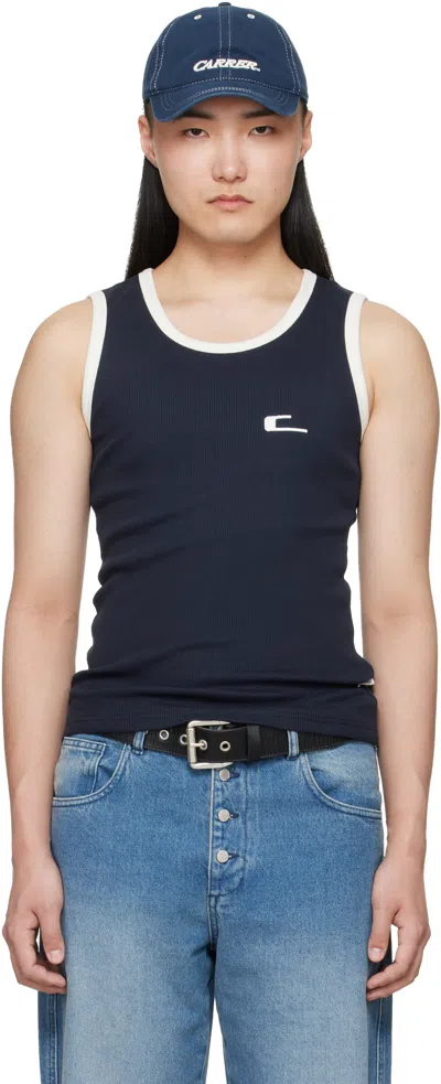 Carrer Navy Ferraz Tank Top In Blue