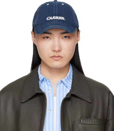Carrer Navy Mica Cap In Blue