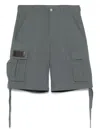 Carrer Ripstop Cargo Shorts In Grey