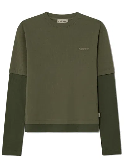 Carrer Rouque Double Hem In Green