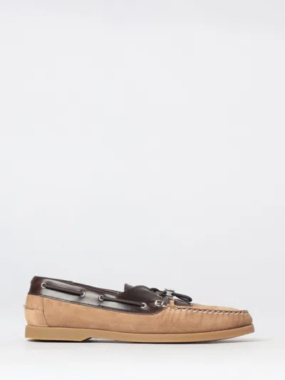 Carrer Shoes Men Color Brown In Orange