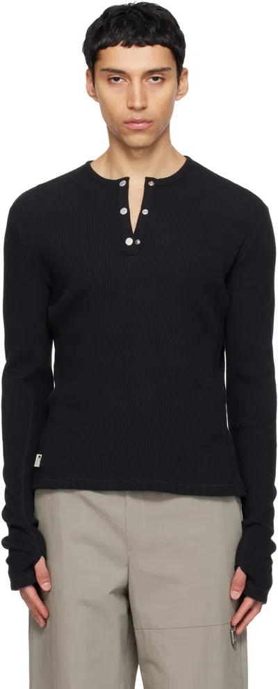 Carrer Ssense Exclusive Black Lis Henley