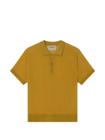 Carrer Tyro Shorts-sleeves Polo Shirt In Yellow