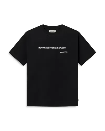 Carrer World Short Sleeve Graphic Tee In Black
