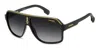 Carrera Rectangular Sunglasses, 62mm In Black