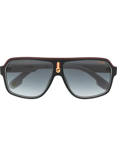 Carrera 1001/s Oversized-frame Sunglasses In 黑色