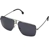 Carrera 1006/s Unisex Pilot Black Ruthenium 60-14-150 Sunglasses In Multi