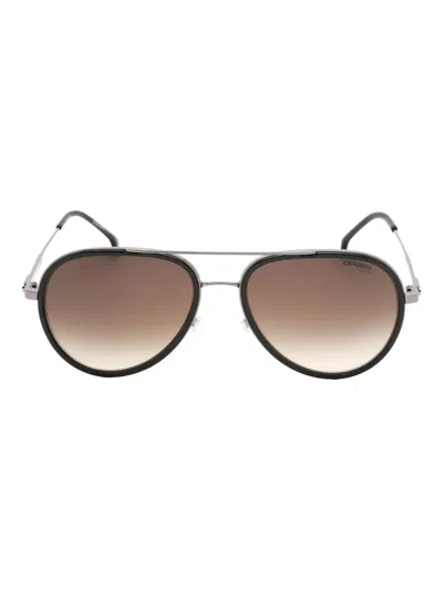 Carrera 1044/s Unisex Black/grey Brown Shaded 57/17/145 Sunglasses In Multi