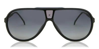 Carrera 1050/s 08a/wj Men's Sunglasses Black Size 63 In Blue