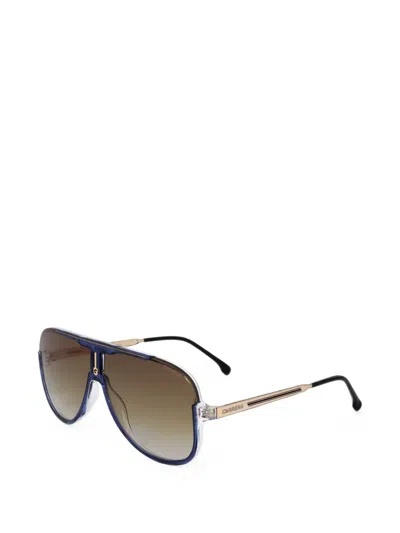 Carrera 10519 Pilot-frame Sunglasses In Blue