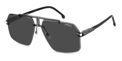 Carrera 1054/s V81/ir Men's Sunglasses Silver Size 63 In Gray