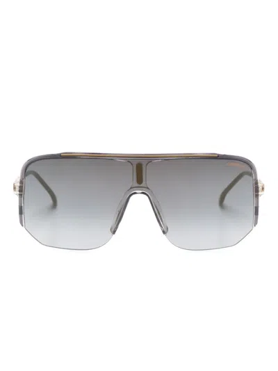 Carrera 1060/s Sonnenbrille Mit Shield-gestell In Gray