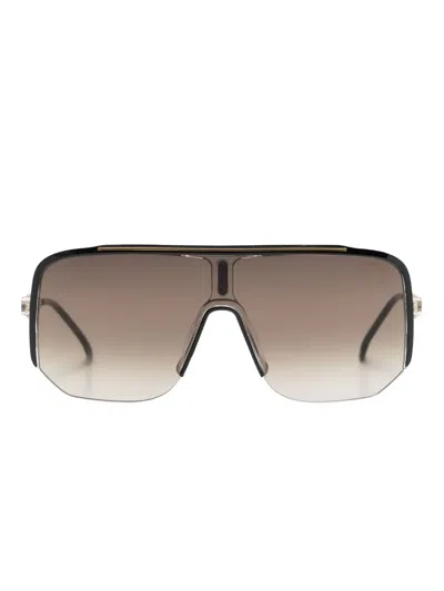 Carrera 1060/s Navigator-frame Gradient Sunglasses In Black