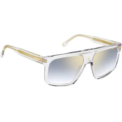 Carrera 1061/s Men's Crystal Blue Gradient Lens Mirror Sunglasses 59-16-145