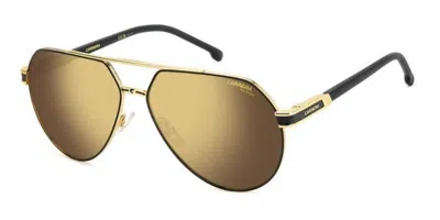 Carrera 1067/s Polarized I46/yl Men's Sunglasses Gold Size 62
