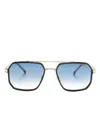 Carrera 1069/s Pilot-frame Sunglasses In Black