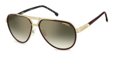 Carrera 1076/s Oit/d6 Occhiali Da Sole Borgogna Per Uomo In Black