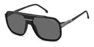 Carrera 1077/s Polarized Rzz/m9 Occhiali Da Sole Neri Per Uomo In Black