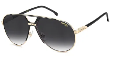 Carrera 1089/s 5l3/9o Men's Sunglasses Gold Size 64 In Metallic