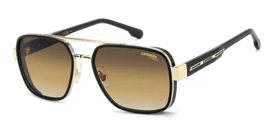 Carrera 1092/s I46/n4 Men's Sunglasses Gold Size 58 In Matte Black Gold