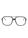 Carrera 1134 Pilot-frame Glasses In Black