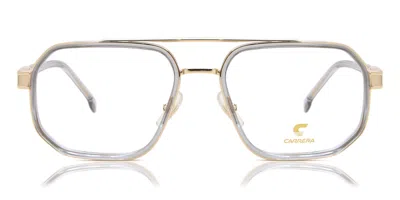 Carrera 1137 Men's Glasses, Gold, Size 55 In Gray