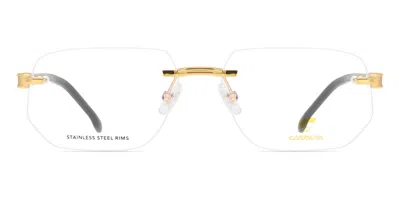 Carrera 1142 001/2y Blu-light Block Occhiali Da Vista Oro Per Uomo (solo Montatura) In Gold