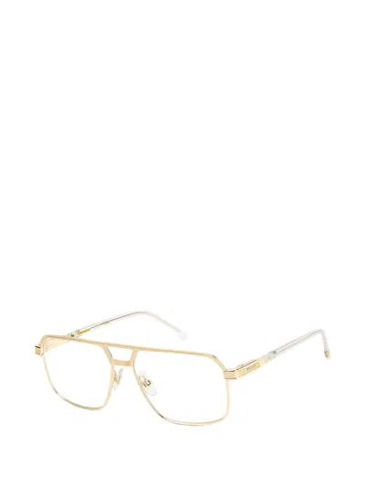 Carrera 1145 Double-bridge Glasses In Gold