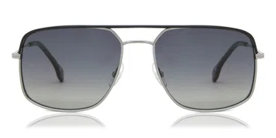Carrera 152/s Polarized 85k/wj Men's Sunglasses Black Size 60 In Blue