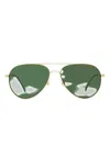 Carrera 2031 Double-bridge Sunglasses In Gold