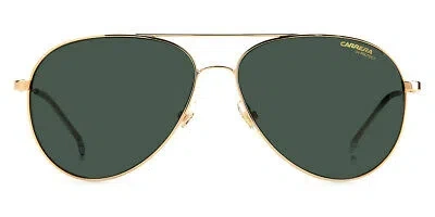 Pre-owned Carrera 2031t/s Sunglasses Unisex Gold Aviator 58mm & Authentic In Green