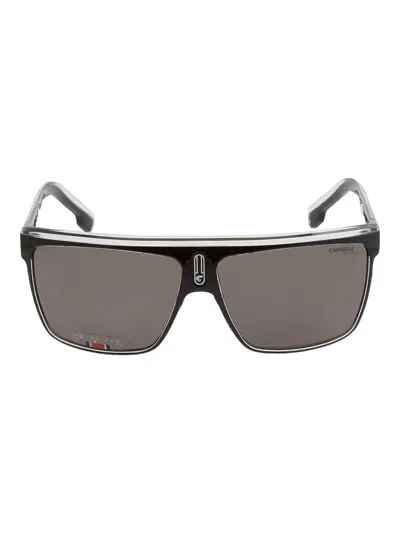 Carrera 22/n Men's Black Polarized Grey Browline 63-12-130 Sunglasses