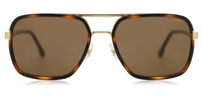 Carrera 256/s J5g/70 Occhiali Da Sole Tartarugatishell Per Uomo In Brown
