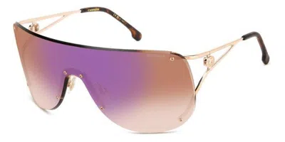 Carrera 3006/s Ddb/a8 Women's Sunglasses Gold Size 99 In Pink