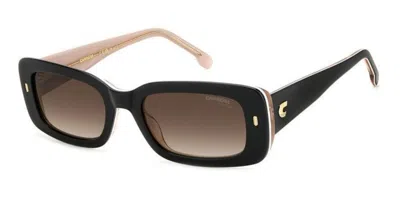 Carrera 3014/s Kdx/ha Women's Sunglasses Black Size 53