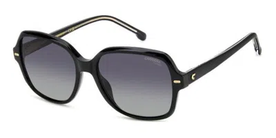 Carrera 3028/s Polarized 807/wj Women's Sunglasses Black Size 55