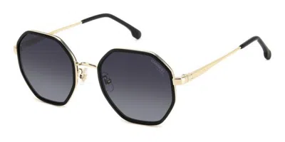 Carrera 3029/s 807/9o Women's Sunglasses Gold Size 53 In Black