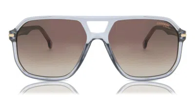Carrera 302/s Kb7/ha Men's Sunglasses Grey Size 59 In Gray