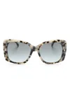 Carrera 3030/s Oversize-frame Sunglasses In White