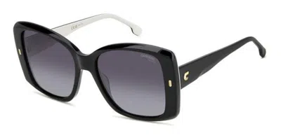 Carrera 3030/s Polarized 80s/wj Women's Sunglasses Black Size 56