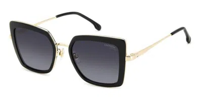 Carrera 3031/s 807/9o Women's Sunglasses Gold Size 53 In Black
