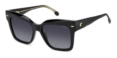 Carrera 3037/s 807/9o Women's Sunglasses Black Size 54