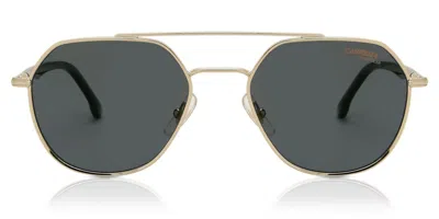 Carrera 303/s J5g/q3 Men's Sunglasses Gold Size 53 In Brown